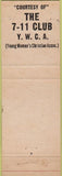 Matchbook Cover - Speed Kills slow down safety 7-11 Club