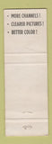 Matchbook Cover - United Cable Company Manchester NH