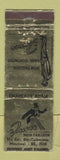 Matchbook Cover - Jos Fuoco Tailor Montreal QC men's clothes WEAR