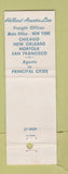 Matchbook Cover - Holland America Line shipping