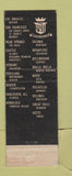 Matchbook Cover - Sir Francis Drake Hotel San Francisco CA Starlite Roof