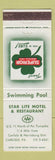 Matchbook Cover - Star Lite Motel Superior Motels Carlisle PA