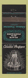Matchbook Cover - Place de la Fontaine Chateau Frontenac QC WEAR
