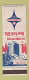 Matchbook Cover - Sheraton Motor Inn New York City