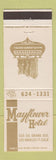 Matchbook Cover - Mayflower Hotel Los Angeles CA