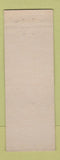 Matchbook Cover - Siegersville Hotel Orefield PA BLUE