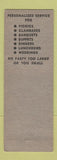 Matchbook Cover - Nine Mile Point Hotel