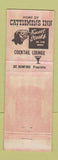 Matchbook Cover - Skyways Motor Hotel Denver Colorado