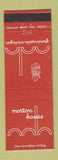 Matchbook Cover - Morton House Grand Rapids MI