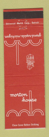 Matchbook Cover - Morton House Grand Rapids MI
