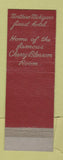 Matchbook Cover - Park Place Hotel Traverse City MI