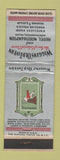 Matchbook Cover - Wiggins' Old Tavern Hotel Northampton MA