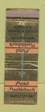 Matchbook Cover - Hotel Muehlebach Kansas City MO