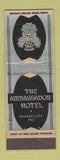 Matchbook Cover - Ambassador Hotel Kansas City MO