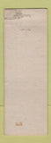 Matchbook Cover - Six Acres Hotel Manchester NH