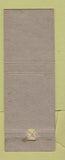Matchbook Cover - Skirvin Black Hotel Oklahoma City OK WORN