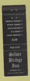 Matchbook Cover - Silber Bridge Inn Duncan BC