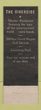 Matchbook Cover - Riverside Resort Hotel Reno NV casino