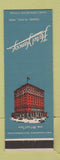 Matchbook Cover - Hotel Yancey Grand Island NE