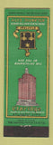 Matchbook Cover - Claridge Hotel Atlantic City NJ