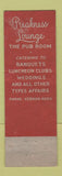Matchbook Cover - Park Plaza Hotel Baltimore MD Preakness Bar WEAR