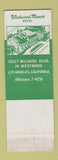 Matchbook Cover - Westwood Manor Hotel  Los Angeles CA WEAR