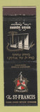 Matchbook Cover - St Francis Hotel San Francisco CA