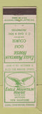 Matchbook Cover - Eagle Mountain House Jackson NH DD BEAN CREASE