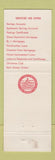 Matchbook Cover - Northampton COOP Bank MA