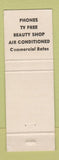 Matchbook Cover - Niteway Motel De Pere WI