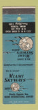 Matchbook Cover - Miami Skyways Motel Miami FL