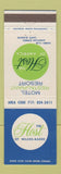Matchbook Cover - Host Motel Resort Wilkes Barre PA