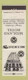 Matchbook Cover - Midland Hotel Chicago IL