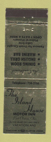 Matchbook Cover - Island House Motor Inn Port Clinton OH