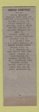 Matchbook Cover - Hotel Owosso MI WEAR