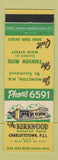 Matchbook Cover - Kirkwood Motor Hotel Charlottetown PEI PE #1