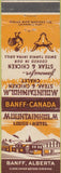Matchbook Cover - Mountainholm Lodge Motel Banff AB
