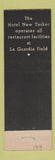 Matchbook Cover - Hotel New Yorker New York City Terrace Room