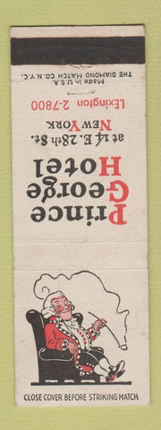 Matchbook Cover - Prince George Hotel New York City