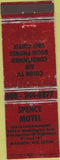 Matchbook Cover - Spence Motel Madison WI WEAR