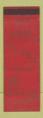 Matchbook Cover - Belmont Inn Fresno CA