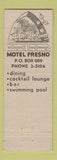 Matchbook Cover - Motel Fresno CA