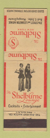 Matchbook Cover - Shelburne Hotel New York City girlie