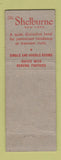 Matchbook Cover - Shelburne Hotel New York City girlie