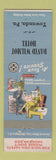 Matchbook Cover - David Wilmot Hotel Towanda PA