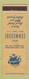 Matchbook Cover - Hotel Commodore New York City