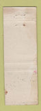 Matchbook Cover - Parker House Hotel Boston MA DD Bean WEAR