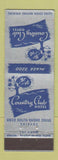 Matchbook Cover - Country Club Hotel Chicago IL