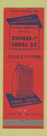 Matchbook Cover - YMCA Hotel Chicago IL