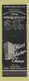Matchbook Cover - Hotel Wacker Chicago IL